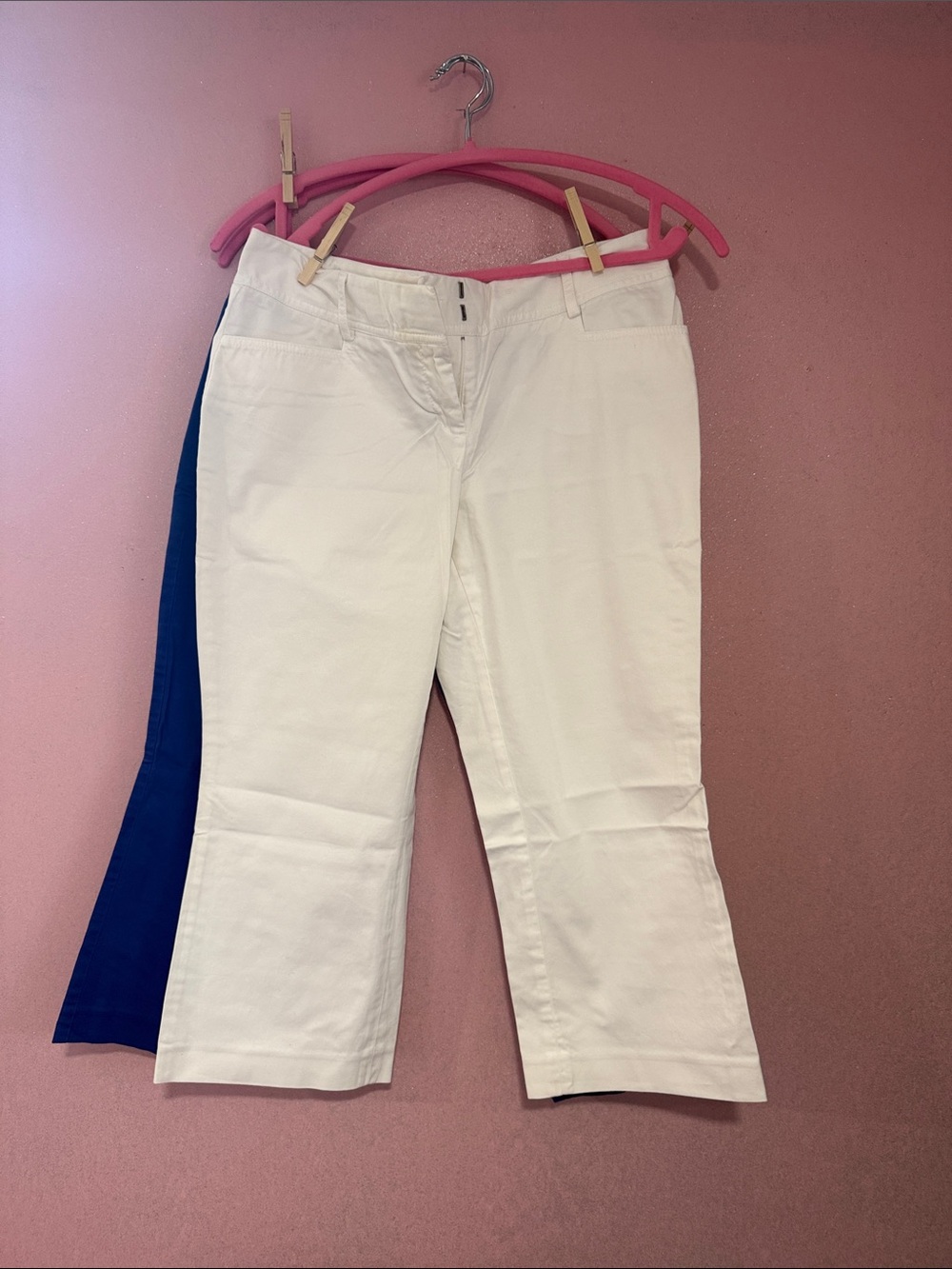 Express White Pants cropped capri